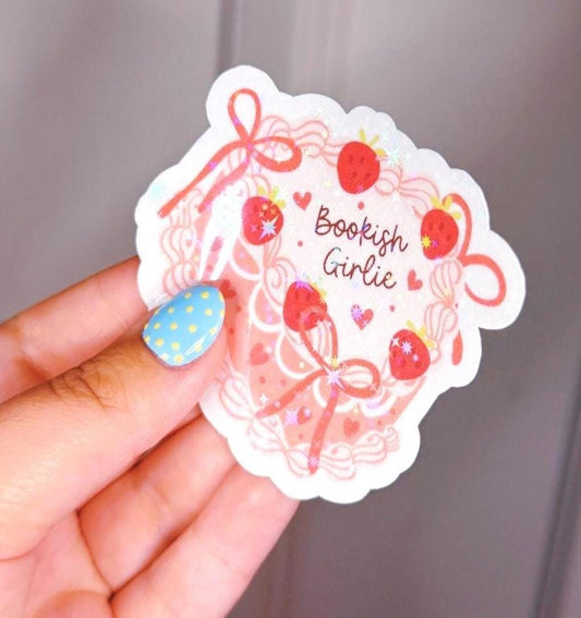 Bookish Girl Sticker