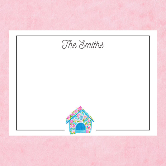 Personalized Birdhouse Notecards