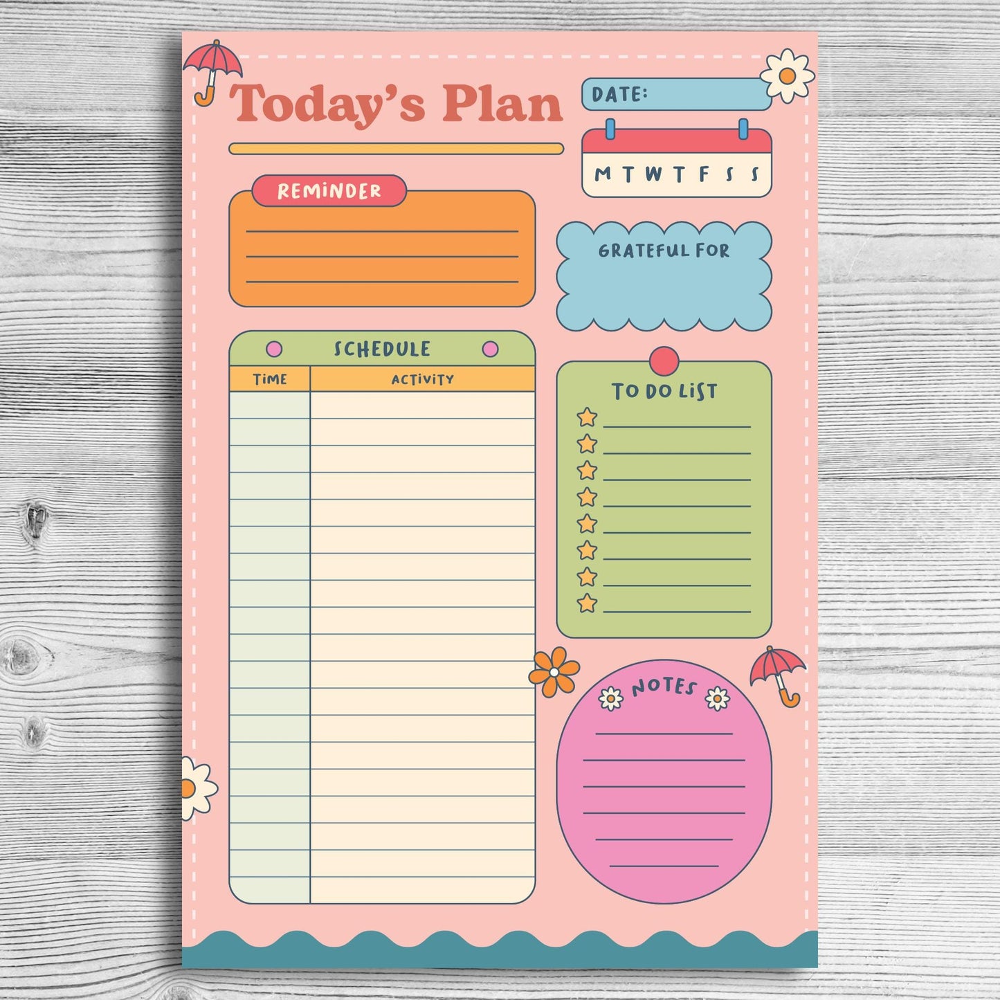 Daily, Weekly, Monthly Planner Bundle