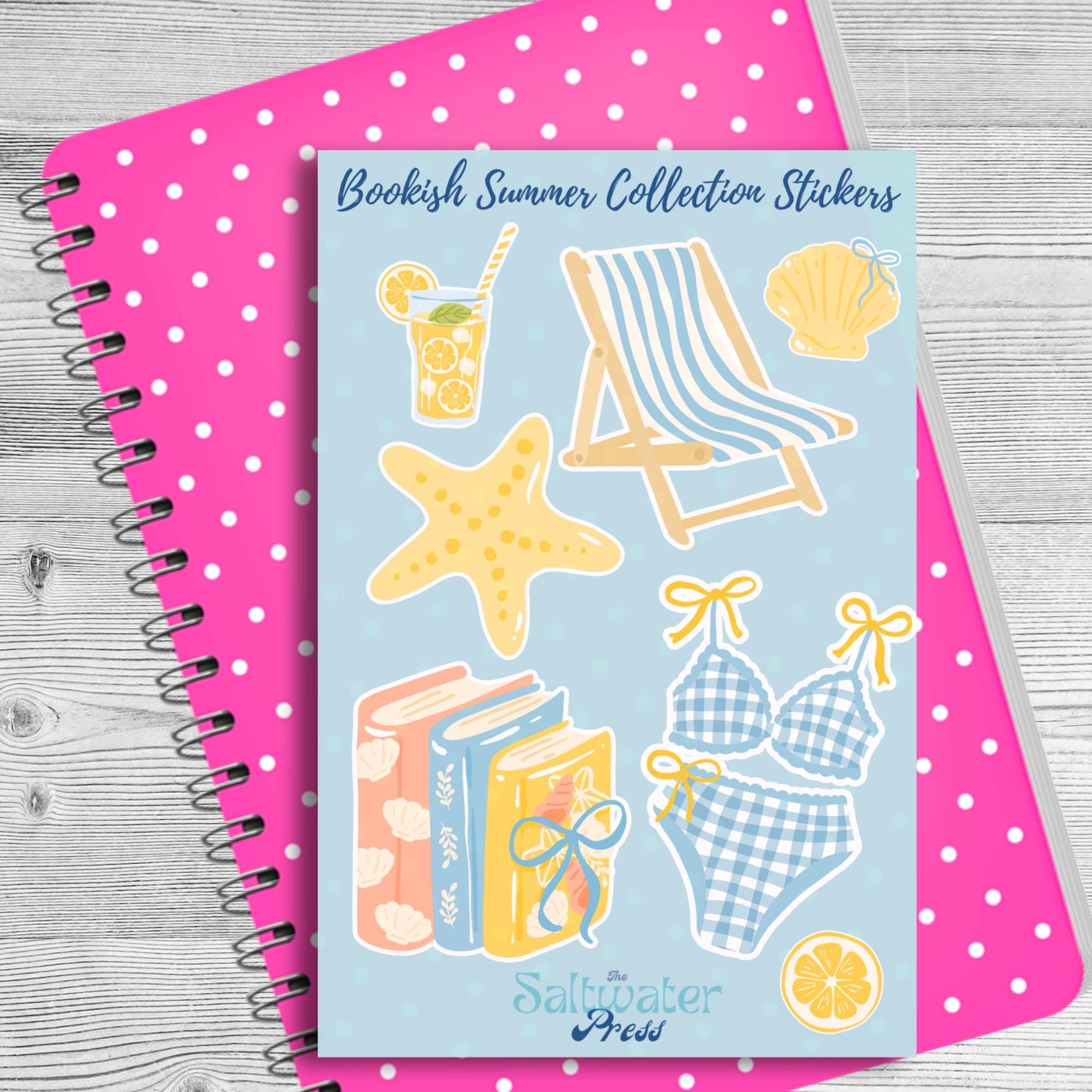 Summer Coastal Sticker Sheet