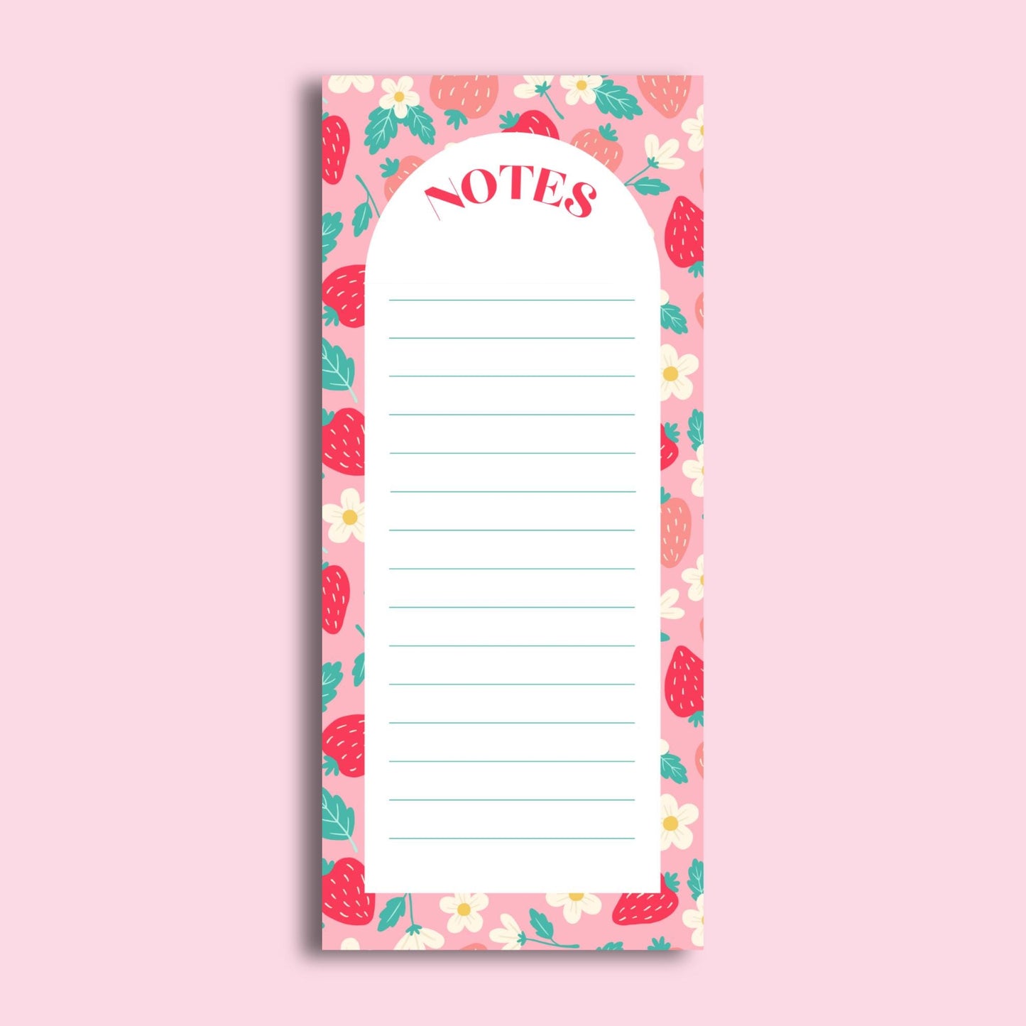 Strawberry Notepad