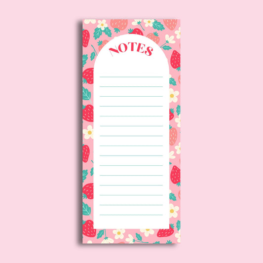 Strawberry Notepad