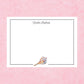 Personalized Seashell Notecards