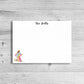 Personalized Jesus Walking Notecards