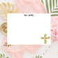 Personalized Cross Notecards