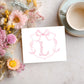 Personalized Thank You Card – Custom Monogram Initial Stationery Set