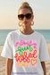Vacation Shirt Women – Sun Kissed Beach Graphic Tee Resort Wear