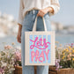 Christian Tote Bag Canvas Faith Gift Prayer Group Present Inspirational Message Design Cotton Canvas Construction Reusable Shopping Bag Church Worship Accessory Bible Study Carrier Daily Faith Essential Women Religious Quote Bag Youth