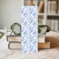 Waterproof Bookmark Set Laminated Reading Accessories Durable Page Marker Collection Blue White Floral Design Coastal Pattern Aesthetic Book Lover Gift Teacher Appreciation Present Literary Accessories Rounded Corners Protection