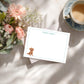 Watercolor Poodle Stationery Personalized Dog Notepad Custom Name Monogram Design Premium Cardstock Construction Tear Off Sheets Pet Lover Gift Doodle Notecard Collection Thank You Notes Birthday Present Personal Correspondence Goldendoodle