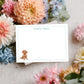 Personalized Dog Stationery Custom Poodle Notepad Watercolor Pet Illustration Monogram Name Design Premium Cardstock Paper Tear Off Sheets Dog Lover Gift Birthday Present Pet Owner Stationery Doodle Notecard Collection Thank You Notes