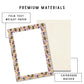Lined Memo Pad Bee Theme Design Pink Floral Border Pattern Tear Away Notepad Sheets Office Writing Paper Desk Stationery Essentials Teacher Appreciation Gift Ideas Daily Note Taking Supplies Cute Paper Goods Nature Lover Stationery
