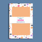 Halloween Notepad Cute Pumpkin Design Perfect Teacher Gift Ideas Fall Stationery Collection 5x7 Writing Pad 50 Sheet Paper Quality Desk Organization Essential Seasonal Office Supply Autumn Memo List Classroom Party Favor Collection Spiders