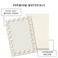 Pumpkin Stationery Fall Desk Accessory Halloween Notepad Tear Away Sheets 50 Sheet Writing Pad Office Supplies Shopping List Organizer Daily Memo Pad Task Planning Supplies Cute Jack O Lantern Design Autumn Border Theme Seasonal Desk
