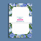 Chinoiserie Notepad Blue White Ginger Jar Design Lined Tearaway Desk Pad Elegant Stationery Gift Office Organizer Essential Home Workspace Styling Floral Border Pattern Premium Paper Quality Smooth Writing Surface Daily Planning Notes List
